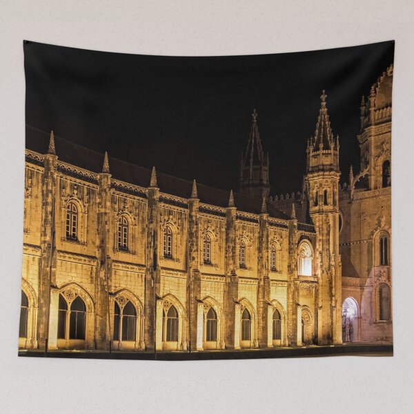 Item preview, Jeronimos Monastery At Night - 2 © designed and sold by © Hany G. Jadaa © Prince John Photography.