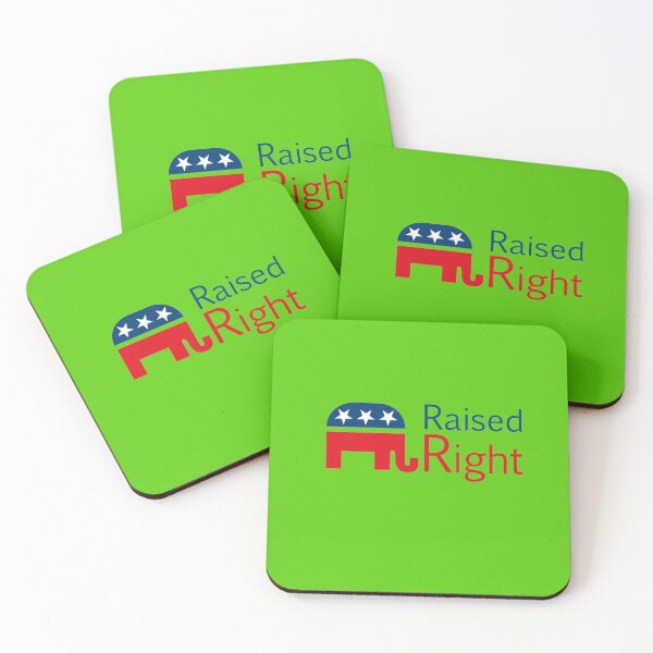 Item preview, Republican - Raised Right Sticker designed and sold by MadeleineBoldt.