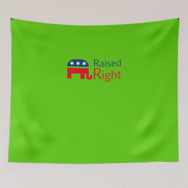 Item preview, Republican - Raised Right Sticker designed and sold by MadeleineBoldt.