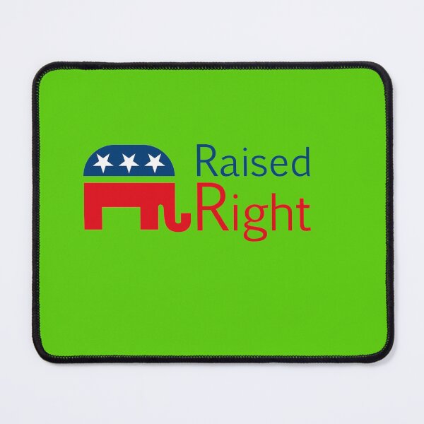 Item preview, Republican - Raised Right Sticker designed and sold by MadeleineBoldt.