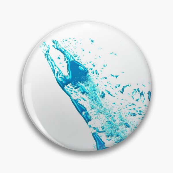Item preview, Illumines illustration of diving underwater and reaching designed and sold by ReachForArt.