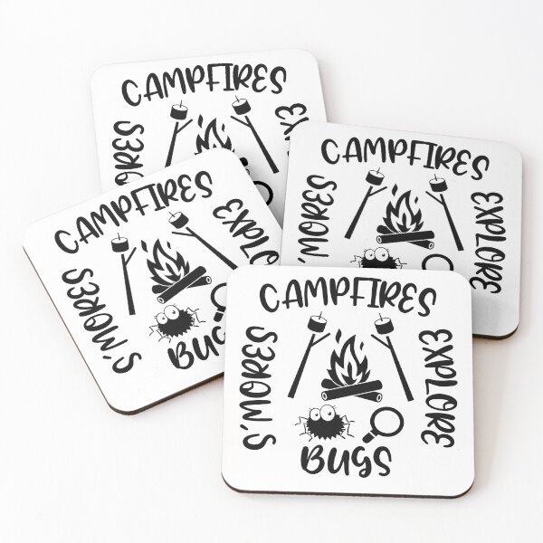 Item preview, Camp Fires Smores Bugs Explore, Camping Kids, Camping lover designed and sold by miraipa.