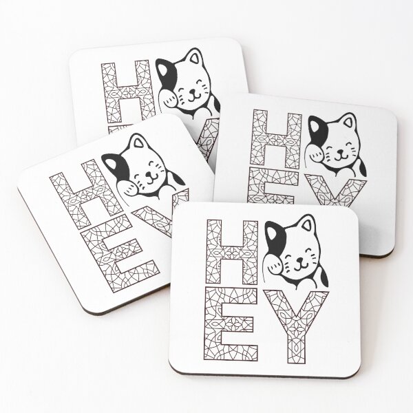 Item preview, Cat Says Hey-Funny Cute Cat Lover Apparel Gift designed and sold by DeeSignTShirts.