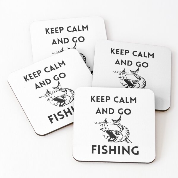Item preview, Keep Calm And Go Fishing designed and sold by Snorg  Tees ⭐⭐⭐⭐⭐.