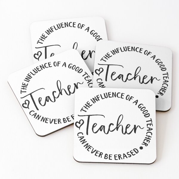 Item preview, The influence of a good teacher can never be erased, Teacher appreciation, Cute Teacher designed and sold by miraipa.