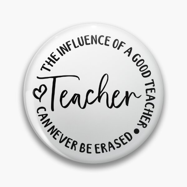 Item preview, The influence of a good teacher can never be erased, Teacher appreciation, Cute Teacher designed and sold by miraipa.