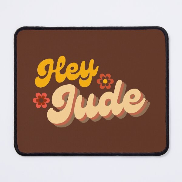 Item preview, Hey Jude - Simple Flowers -brown 60's designed and sold by WildBerryArt.