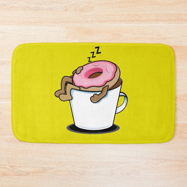 Item preview, Sleeping Donut in a Cup of Coffee designed and sold by BerryCats.