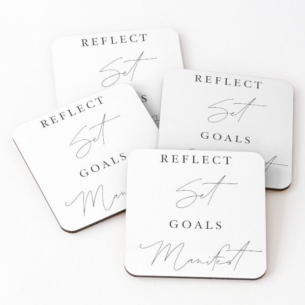 Item preview, Reflect set goals manifest  designed and sold by WeGotThat.