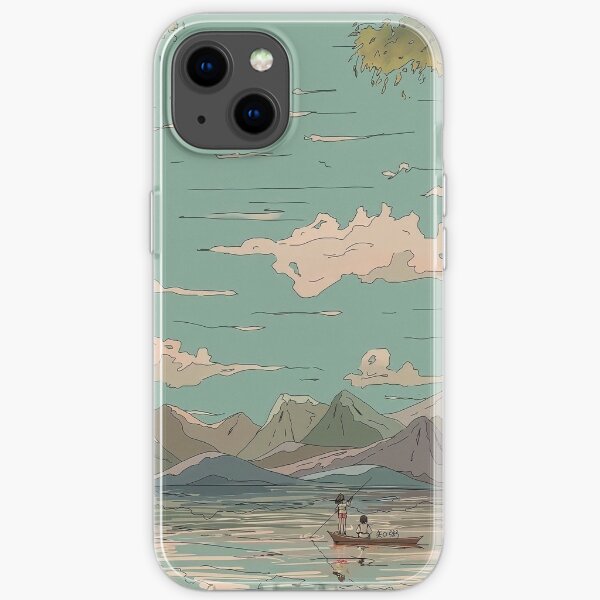 Beau paysage esthétique Coque souple iPhone