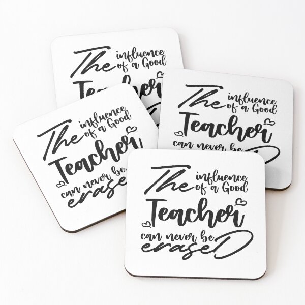 Item preview, The influence of a good teacher can never be erased, Teacher appreciation, Cute Teacher designed and sold by miraipa.