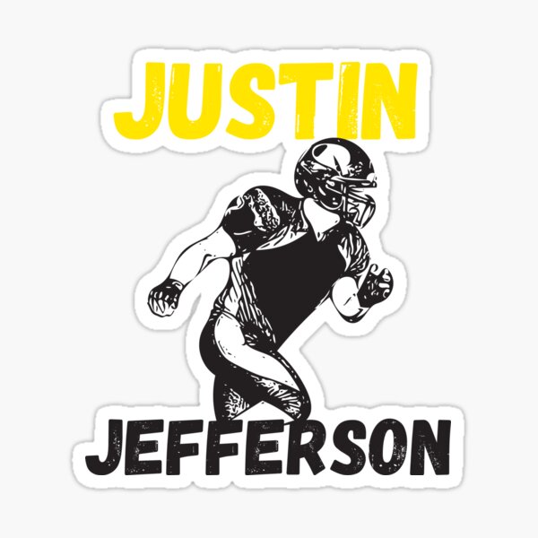 The Griddy duo (jammer chase and Justin Jefferson Sticker for Sale by  adilchbanishop