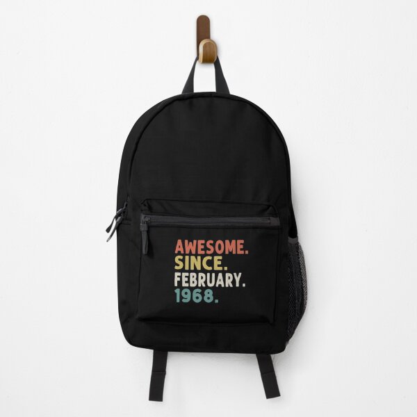 Item preview, Funny Awesome Since February 1968 54th Birthday Gifts Premium T-Shirt designed and sold by shop luisant.
