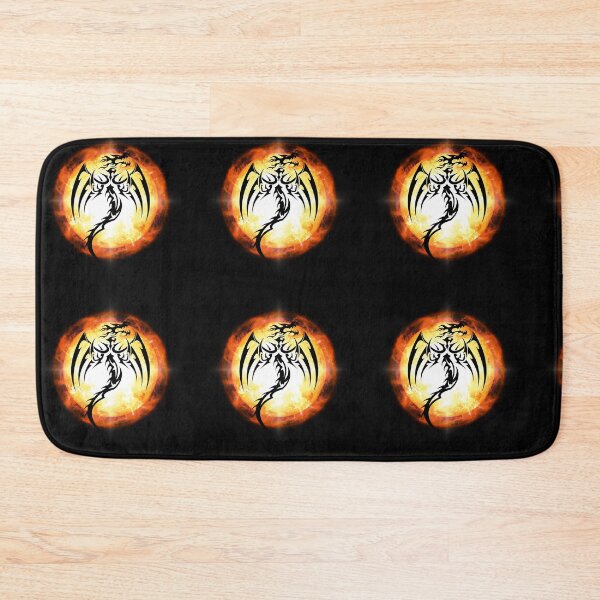 Item preview, Fire Dragon on Black designed and sold by ZanyPaintbrush.