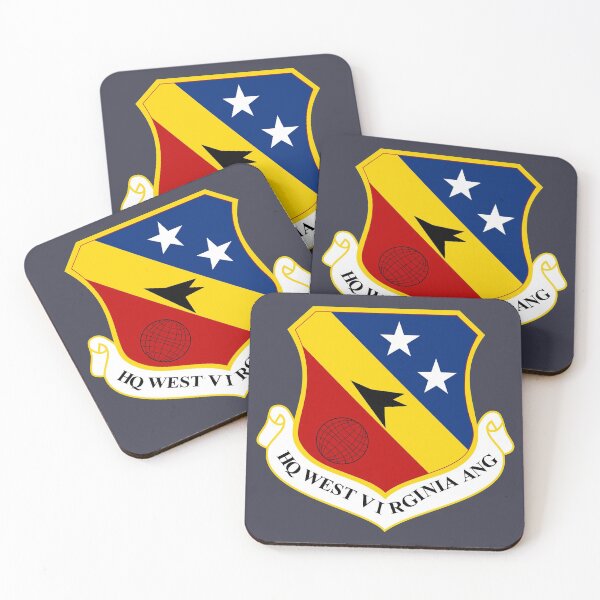 Artikelvorschau, West Virginia Air Nationalgarde (WV ANG) - USA entworfen und verkauft von wordwidesymbols.