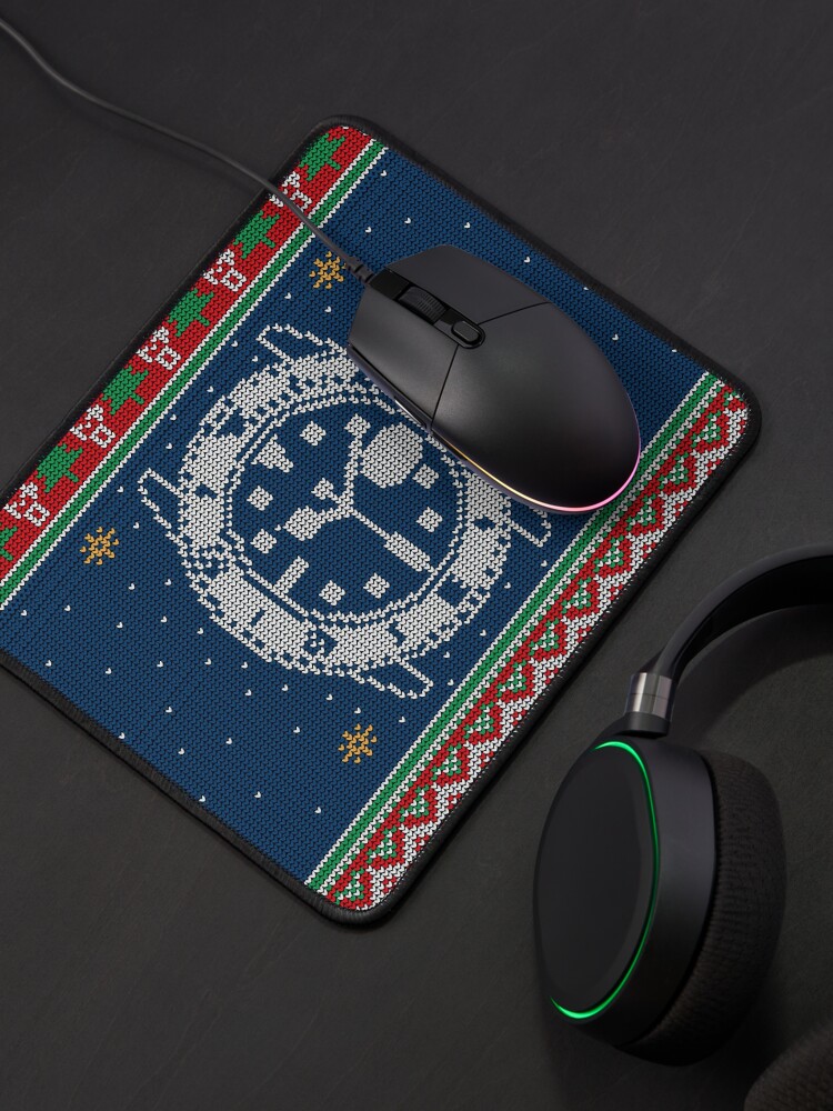 Disover Christmas Claus Watch - Ugly Sweater  Mouse Pad