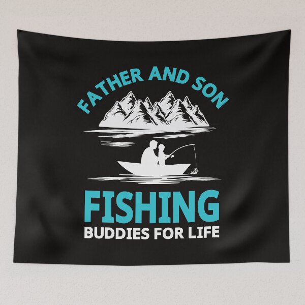 Item preview, Father and son fishing buddies for life designed and sold by StarPie22.