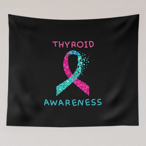 Item preview, Thyroid Awareness designed and sold by BankDesign2001.