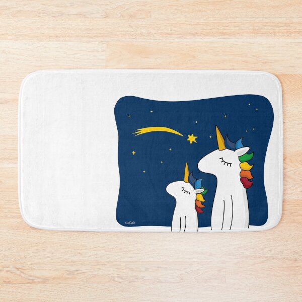 Item preview, Unicorn watches falling stars designed and sold by LaDaDi.