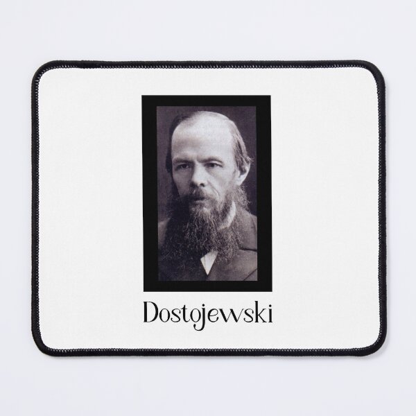 Item preview,  Dostojewski Porträt. Dostoevsky Portrait. Russische Literatur. Russian Literature. Fyodor Dostoevsky in German designed and sold by kierkegaard.
