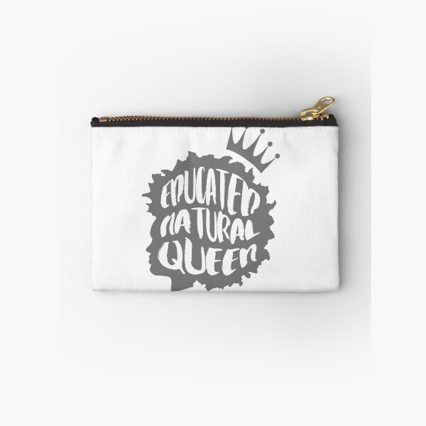 Item preview, Educated Natural Queen-grey designed and sold by papillondesign.