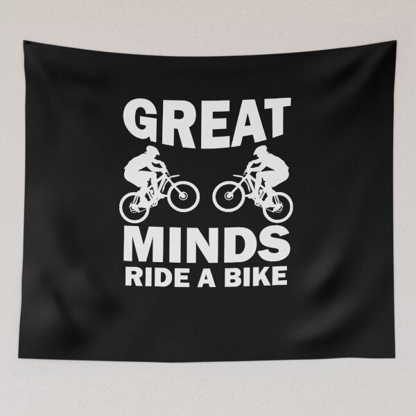 Item preview, Great Minds Ride A Bike Funny Gift designed and sold by Mouadox ★★★★★.