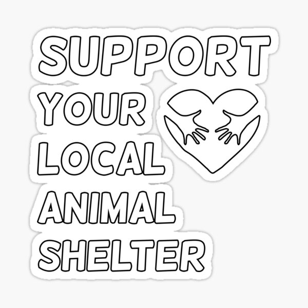 Support Your Local Shaper Script Sticker