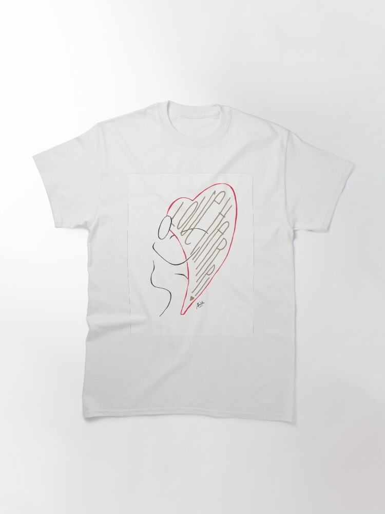 Alternate view of Love Harp! Classic T-Shirt