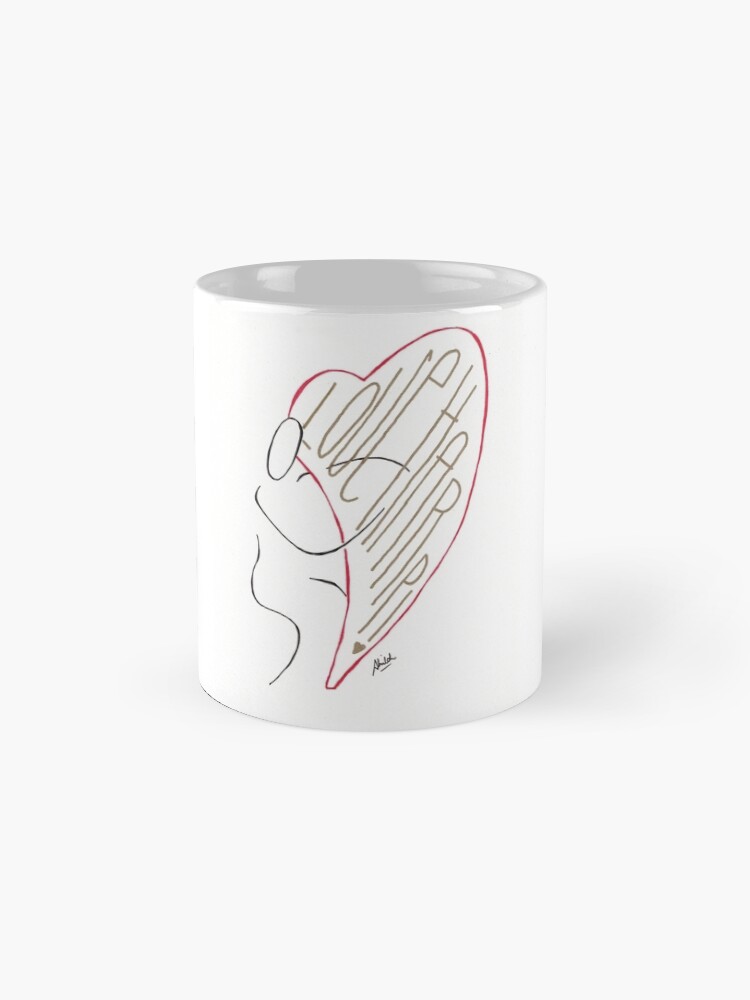 Alternate view of Love Harp! Mug