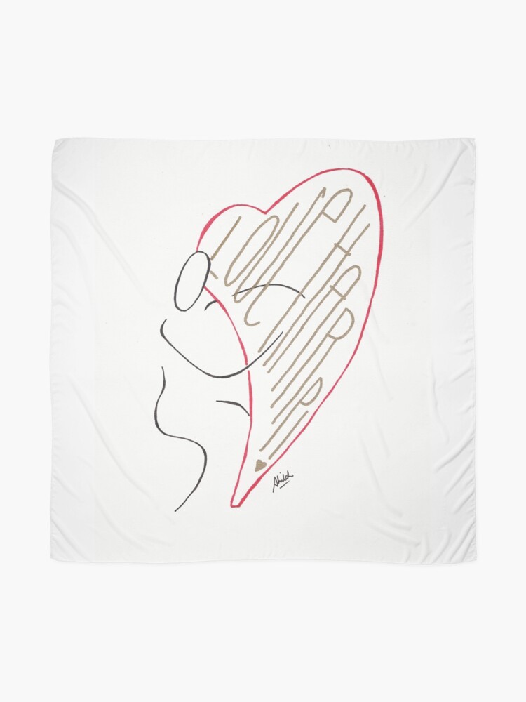 Alternate view of Love Harp! Scarf
