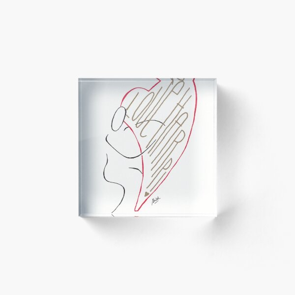 Love Harp! Acrylic Block