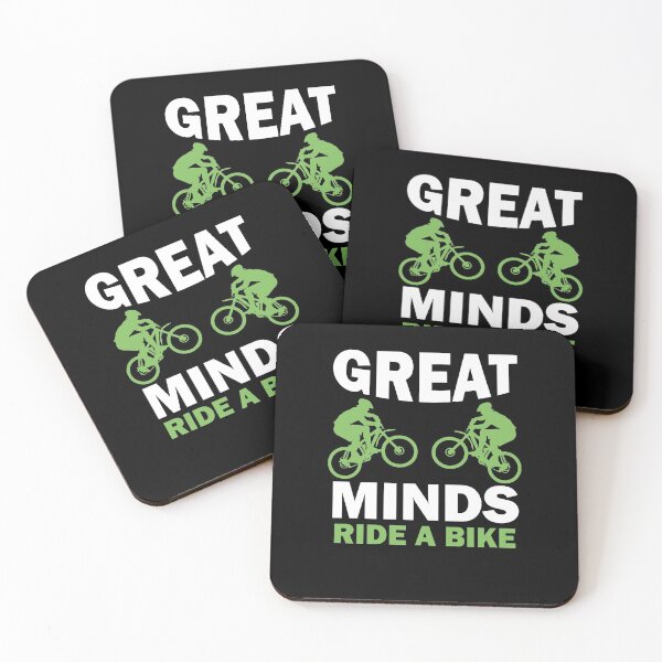 Item preview, Great Minds Ride A Bike Funny Gift designed and sold by Mouadox ★★★★★.