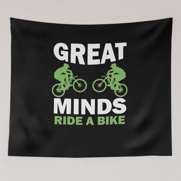 Item preview, Great Minds Ride A Bike Funny Gift designed and sold by Mouadox ★★★★★.