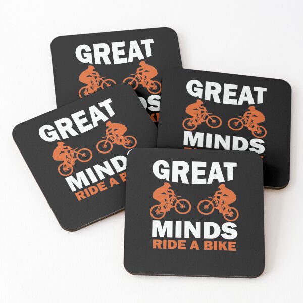 Item preview, Great Minds Ride A Bike Funny Gift designed and sold by Mouadox ★★★★★.