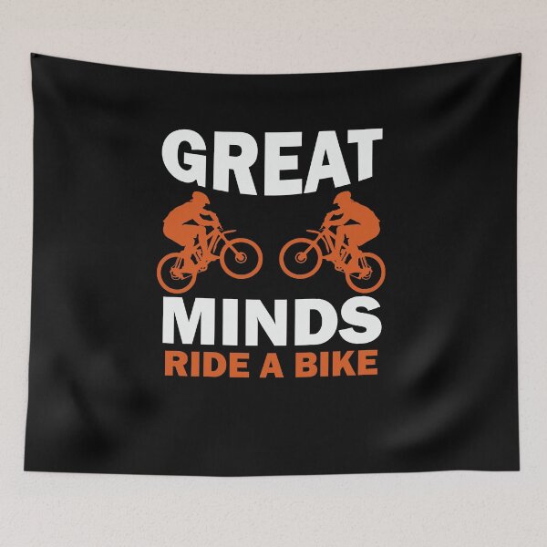 Item preview, Great Minds Ride A Bike Funny Gift designed and sold by Mouadox ★★★★★.