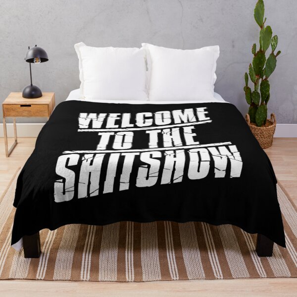 Item preview, WELCOME TO THE SHITSHOW USED LOOK BY SUBGIRL designed and sold by SUBGIRL.