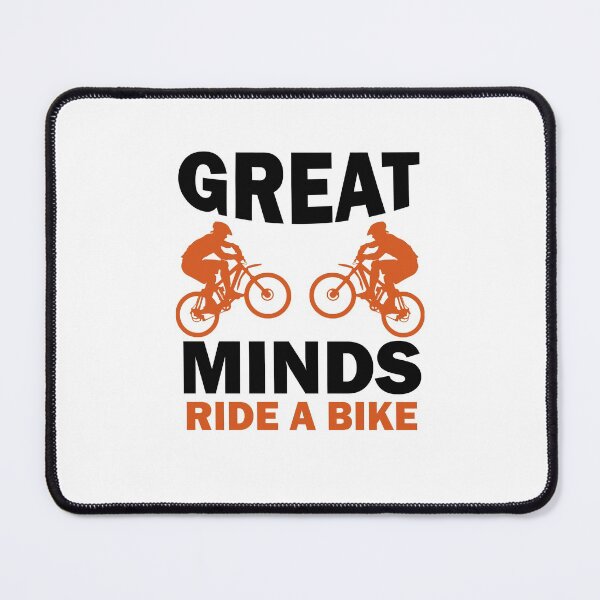Item preview, Great Minds Ride A Bike Funny Gift designed and sold by Mouadox ★★★★★.