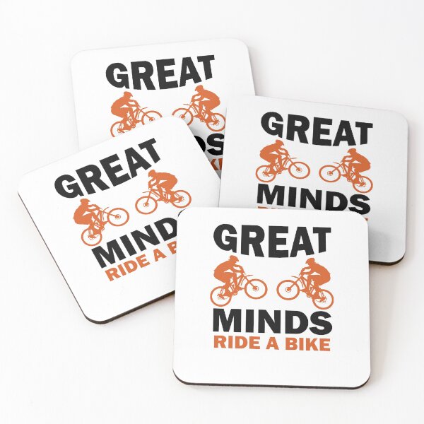 Item preview, Great Minds Ride A Bike Funny Gift designed and sold by Mouadox ★★★★★.