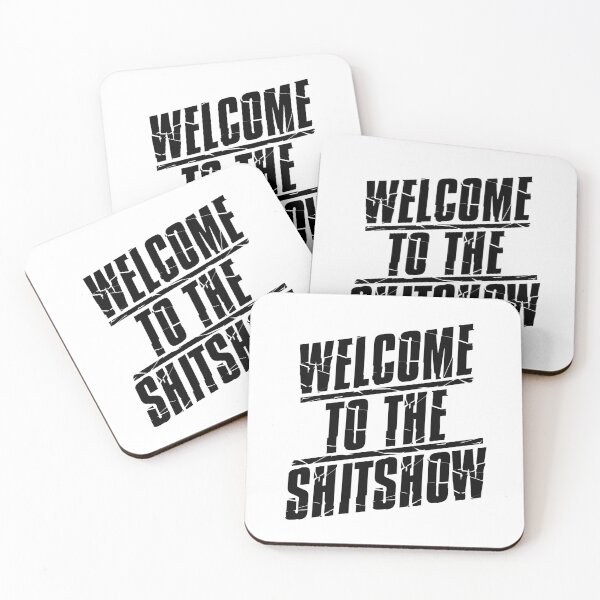 Item preview, WELCOME TO THE SHITSHOW USED LOOK BY SUBGIRL designed and sold by SUBGIRL.