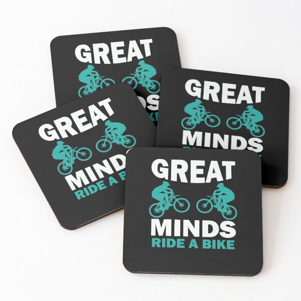 Item preview, Great Minds Ride A Bike Funny Gift designed and sold by Mouadox ★★★★★.