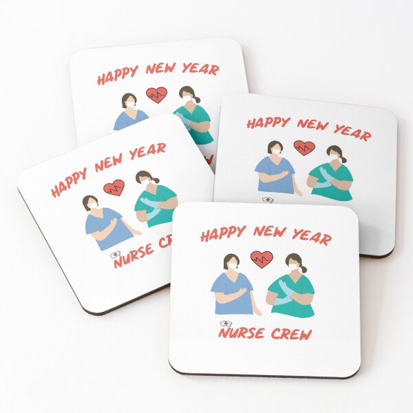 Item preview, Happy New Year Nurse Crew 2022 designed and sold by SparrowLag.