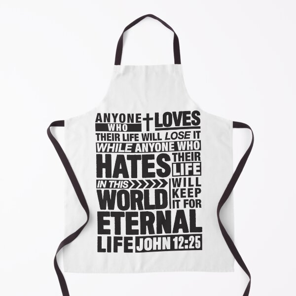 Item preview, John 12:25 Eternal Life designed and sold by plushism.