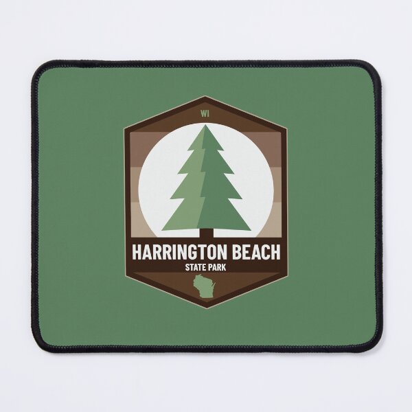 Item preview, Harrington Beach State Park, Wisconsin WI Pine Tree State Badge designed and sold by palmettodigital.