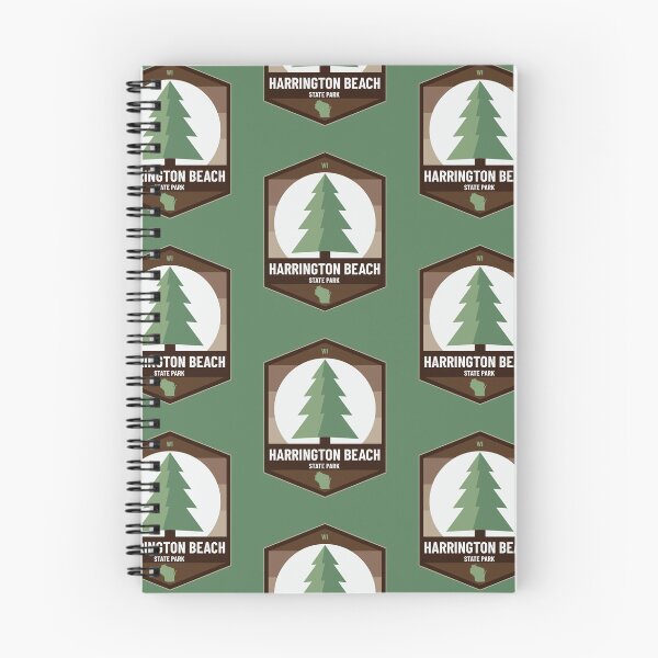 Item preview, Harrington Beach State Park, Wisconsin WI Pine Tree State Badge  designed and sold by palmettodigital.