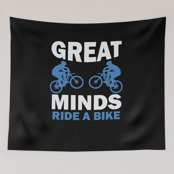 Item preview, Great Minds Ride A Bike Funny Gift designed and sold by Mouadox ★★★★★.