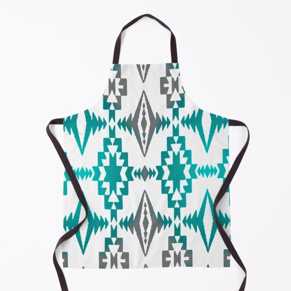 Item preview, Teal / Grey/ White Gradient Native Print designed and sold by JMWCD.
