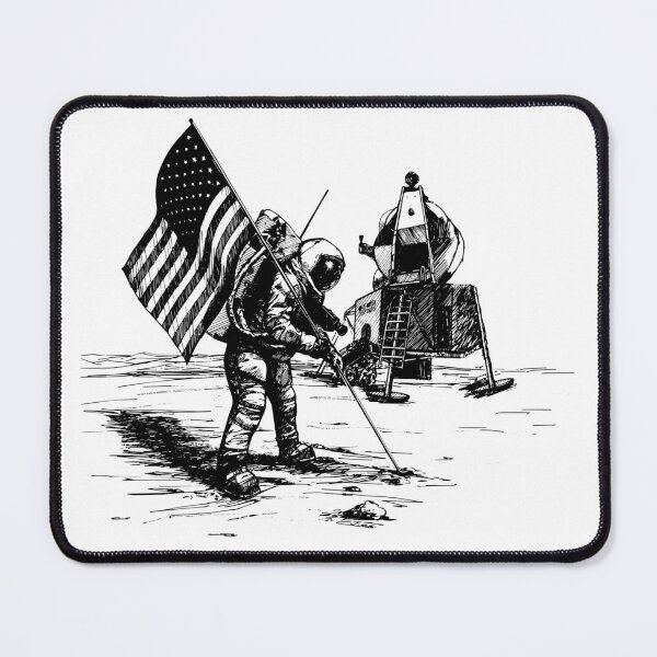 Item preview, Man On The Moon designed and sold by TUnivers.