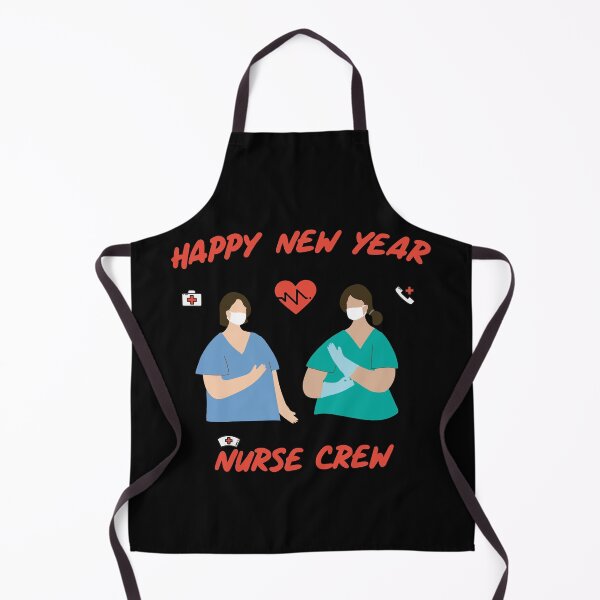 Item preview, Celebrate The Happy New Year With The Nurse Crew designed and sold by SparrowLag.