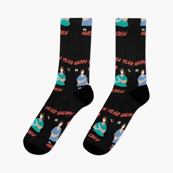 Item preview, Celebrate The Happy New Year With The Nurse Crew designed and sold by SparrowLag.