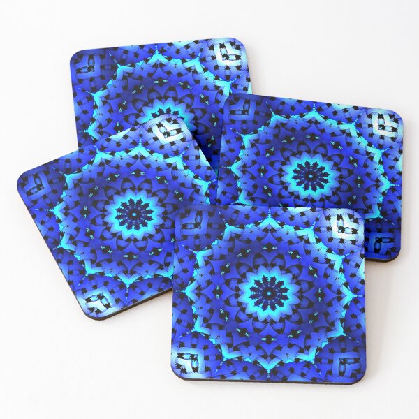 Item preview, Blue geometric decoration 005 designed and sold by alfaouzi.